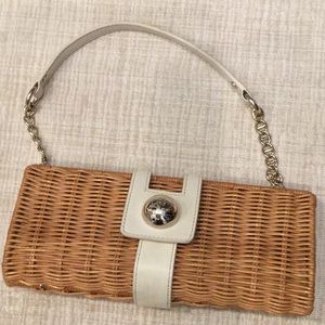 Kate Spade wicker clutch